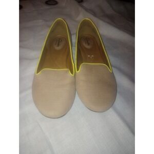 Clarks‎ Artisan Valley Lounge Slip On Flats 8.5M YELLOW, BEIGE